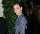 Clotilde Courau à la soirée organisée à L\'Arc Paris, avec George Clooney, le 18 octobre 2011.