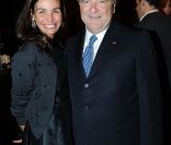 Patrick Ricard et Inés Sastre au Bal Jaune, le 21 octobre 2011