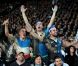 Les supporters tricolores étaient rares dans les tribunes de l'Eden Park d'Auckland le 23 octobre 2011 pour la finale de la Coupe du monde de rugby