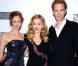 Andrea Riseborough, Madonna et James D'Arcy présentent W.E. au festival de Londres, le 23 octobre 2011.