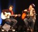 Garnier et Sentou dans leur sketch Laryngite !