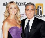 George Clooney et Stacy Keibler : Même entourés de stars, on ne voit qu'eux