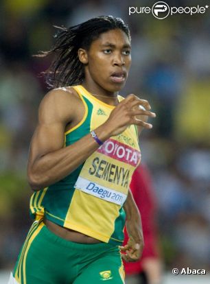 Caster Semenya le 2 septembre 2012 à Daegu