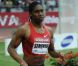 Caster Semenya le 8 juillet 2011 au Stade de France à Saint-Denis
