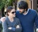 Jennifer Garner lors d'une balade et d'un déjeuner romantique avec son mari Ben Affleck à Brentwood, Los Angeles, le 27 octobre 2011