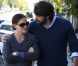 Jennifer Garner lors d'une balade et d'un déjeuner romantique avec son  mari très attentionné Ben Affleck à Brentwood, Los Angeles, le 27 octobre 2011