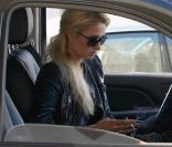 Paris Hilton à Beverly Hills, le 27 octobre 2011.<br />