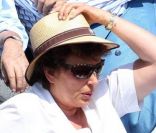 Roselyne Bachelot à Roland Garros en juin 2011 