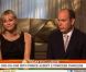 Le prince Albert et la princesse Charlene de Monaco en interview avec Matt Lauer pour le Today Show de la MSNBC, 2 novembre 2011.