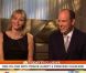 Le prince Albert et la princesse Charlene de Monaco en interview avec Matt Lauer pour le Today Show de la MSNBC, 2 novembre 2011.
