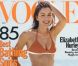 Mai 1998 : Elizabeth Hurley expose déjà son superbe corps dans la presse et en Une du magazine Vogue.