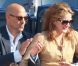Stanley Tucci et Felicity Blunt, amoureux, à New York en septembre 2011