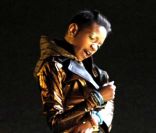 Willow Smith sur le tournage du clip  Fireball , à Los Angeles, le 6 novembre 2011.