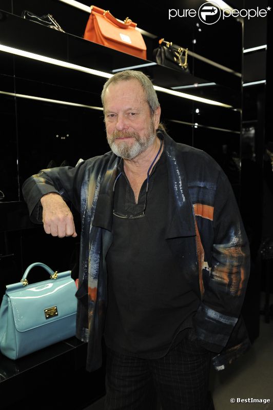 Terry Gilliam assiste au cocktail Dolce & Gabbana, à l'occasion du   Cinema Italian Style 2011, à Los Angeles, le mercredi 9 novembre 2011.
