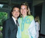 Arnaud Lagardère et son ex-épouse Manuela en 2004