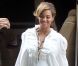 Beyoncé Knowles, bien enceinte de six mois à New York le 3 novembre 2011.