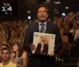 Jimmy Fallon a juste oublié, lors de son  Late Night with Jimmy Fallon  sur NBC, le 12 novembre 2011, que Beyoncé était tombée enceinte depuis son magnéto en juillet !