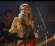 Courtney Love dévoile ses seins lors d'un concert avec son group Hole à Sao Paolo au Brésil en novembre 2011