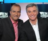 Pascal Légitimus et Cyril Viguier sur le plateau de l'émission Vendredi sur un plateau !, diffusée le 18 novembre 2011 sur France 3