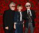 Pedro Almodovar, Anna Wintour et Karl Lagerfeld lors de la soirée en l'honneur de Pedro Almodovar à New York le 14 novembre 2011