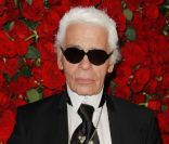 Karl Lagerfeld lors de la soirée en l'honneur de Pedro Almodovar à New York le 14 novembre 2011