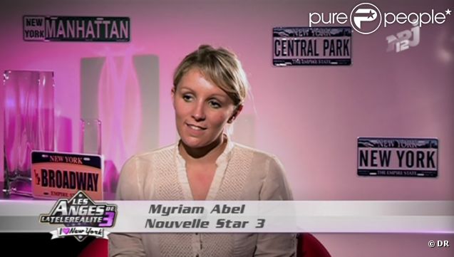 Myriam Abel dans Les Anges de la télé-réalité 3 le jeudi 17 novembre 2011 sur NRJ 12