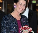 La princesse Caroline de Hanovre au Grimaldi Forum pour assister à une représentation du Mephistofele d\'Arrigo Boito. Le 19 novembre 2011
