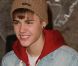 Justin Bieber illumine les décorations de Noël à l'Empire State Building à New York, le vendredi 18 novembre 2011.