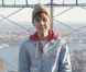 Justin Bieber illumine les décorations de Noël à l'Empire State Building à New York, le vendredi 18 novembre 2011.