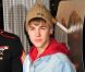 Justin Bieber donne le coup d'envoi des illuminations de Noël à l'Empire State Building à New York, le vendredi 18 novembre 2011.