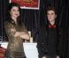 La statue de cire de Justin Bieber est dévoilée au musée Madame Tussauds à New York comme celle de Selena Gomez, le jeudi 17 novembre 2011.