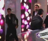 Cyril Hanouna, Jamel Debbouze et le public de Touche pas à mon poste sur le plateau d\'enregistrement de Comment ça va bien ? sur France 2, émission de Stéphane Bern
