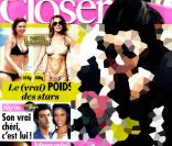 Le magazine Closer en kiosques ce samedi 26 novembre 2011.