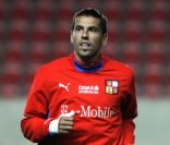 Milan Baros le 9 octobre 2009 à Prague 