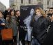 Elisabetta Canalis a attiré la foule à Milan pour une manifestation anti-fourrure le 28 novembre 2011