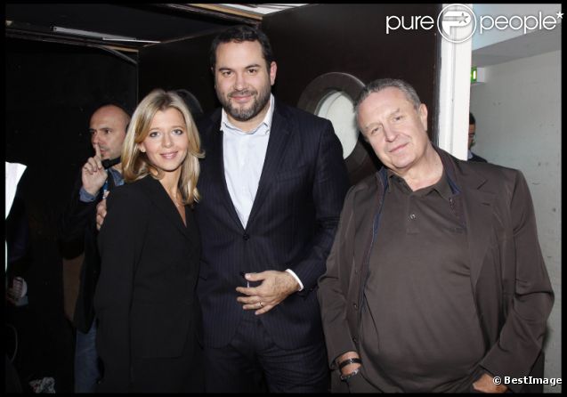 Wendy Bouchard, Brunce Toussaint et Michel Field lors de la soirée 