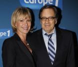 Nonce Paolini et son épouse Catherine Falgayrac lors de la soirée 