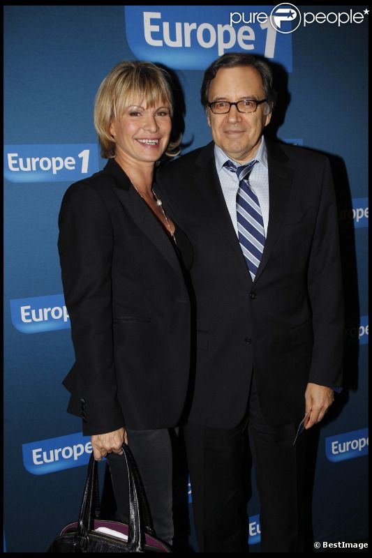 Nonce Paolini et son épouse Catherine Falgayrac lors de la soirée 