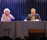 Laurent Ruquier et sa bande lors de la soirée 
