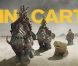 John Carter dans le désert de Mars. 