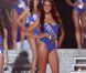 Delphine Wespiser défile lors de l'élection de Miss France 2012, le samedi 3 décembre 2011 à Brest.