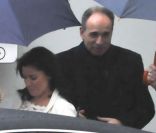 Mariage de Jean-François Copé et Nadia d'Alincourt à Meaux, le 3 décembre 2011.