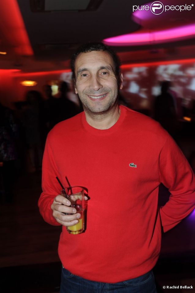 Zinedine Soualem le 6 décembre 2011 pour les 10 ans de La Cantine du Faubourg à Paris