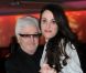 Marc Cerrone et sa femme Jill le 6 décembre 2011 pour les 10 ans de La Cantine du Faubourg à Paris