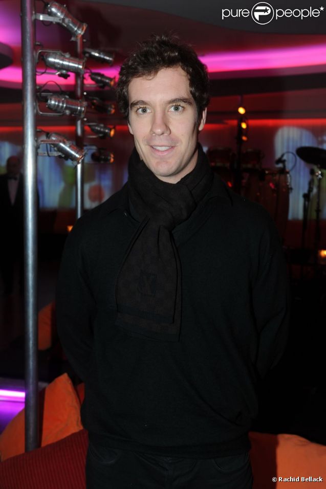 Richard Gasquet le 6 décembre 2011 pour les 10 ans de La Cantine du Faubourg à Paris