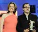 Sigourney Weaver et Mohamed Aouad lors du festival international du film de Marrakech le 10 décembre 2011