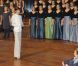 La comtesse Alexandra de Fredriksborg, accompagnée par son époux Martin Jorgensen et ses enfants les princes Nikolai et Felix, assistait le 18 décembre 2011 au concert de Noël de la Danish Radio Girl's Choir, à Copenhague.