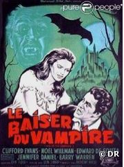 L'affiche du film Le Baiser du vampire 