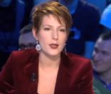 Natacha Polony dans  On n'est pas couché , diffusé le 17 décembre 2011.