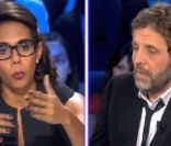 Stéphane Guillon imite Arnaud Montebourg sur le plateau d'On n'est pas couché face à Audrey Pulvar, diffusé le 17 décembre 2011.